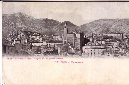 Cartolina palena fp - ,