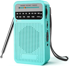 Radio Portatile, Radiolina Portatile FM/AM, Radiolina Tascabile Con Eccellente R