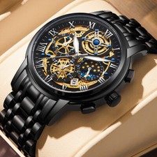 Orologio al quarzo acciaio