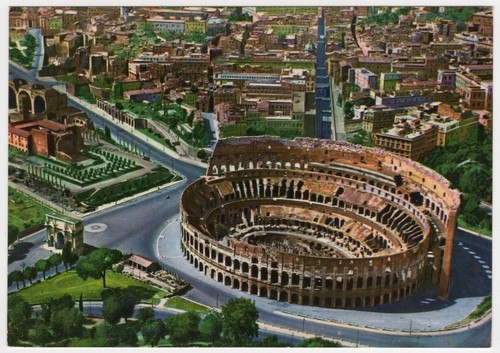 Roma veduta aerea del - roma,