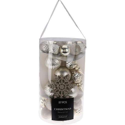 Palline natale champagne - palline,