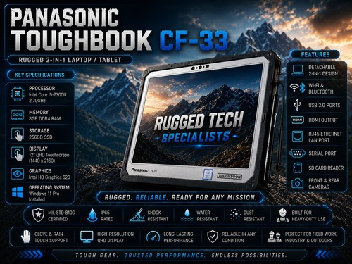 Panasonic toughbook 33 - toughbook, cf-33