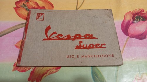 Manuale uso manutenzione vespa - manuale,