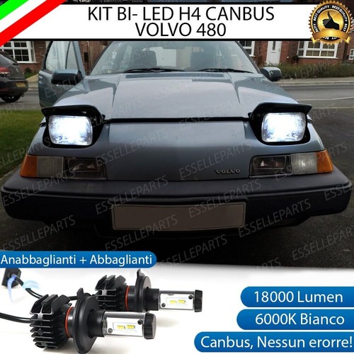 Kit led 6000k volvo 480 - h4,
