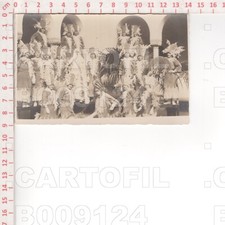 B9124 ARTE TEATRO SPETTACOLO BALLO COSTUMI PIUME 1920 ODERMATT BRUNNEN SCHWYZ