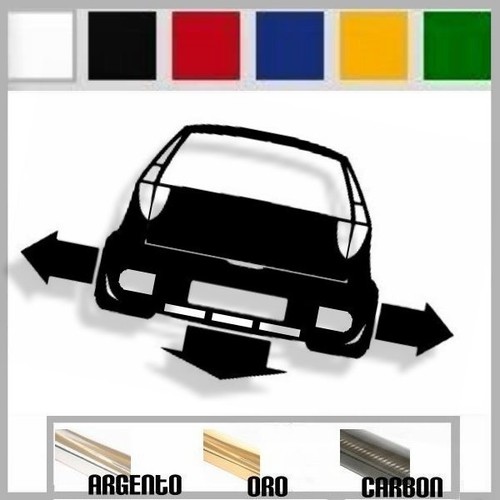 Adesivo sticker fiat punto - punto, 3