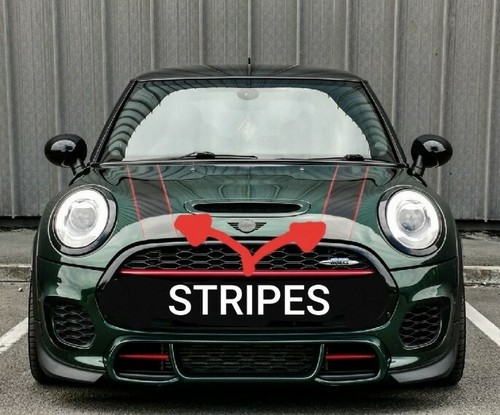 Strisce cofano per - mini., john
