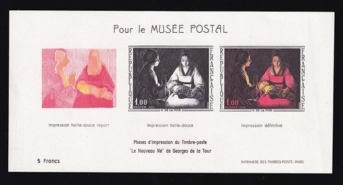 Francia 1966 foglietto museo - foglietto,