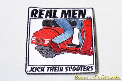 Toppa vespa real men - vespa,