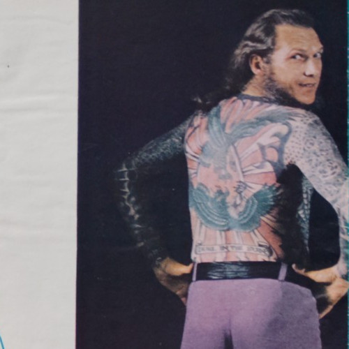 Tatuatore vintage retrò 1972