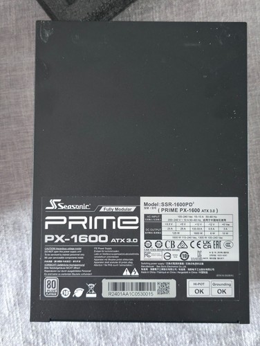 Alimentatore seasonic prime - alimentatore, pc