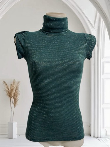 Maglia shirt donna verde - donna, righe