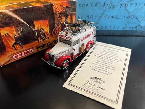 Matchbox gmc ambulance - 1/43,