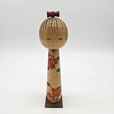 Bambola KOKESHI creativa giapponese vintage 25 cm - arte popolare dipinta a mano KOF005