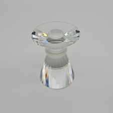 Swarovski Crystal Neo-Classic Candle Holder Retired Tiny Chip Small ONE