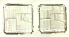 COPPIA VETRO CRISTALLO PER FARO PROIETTORE TRATTORE, ELMA, COBO ORIGINALI 2 PZ.