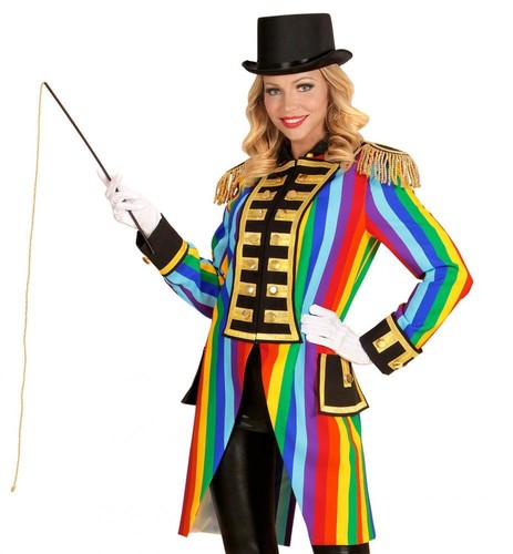 Frac parata arcobaleno donna