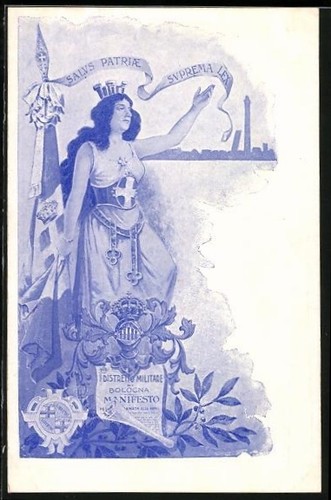 Cartolina artistica distretto - cartolina,