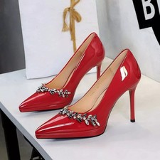 Decolte donna rosse vernice - decolte,