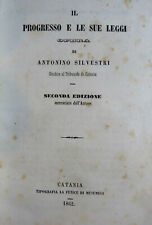 SILVESTRI  A. : IL PROGRESSO E