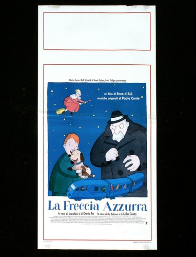 Freccia azzurra locandina - la,