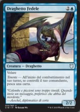 MTG LOYAL DRAKE EXC - DRAGHETTO FEDELE - CMD2018 - MAGIC