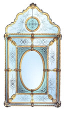 Venetian Vertical Mirror in