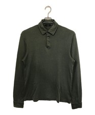 Polo Zanone manica lunga verde