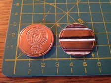 gettone token con mappamondo modello a 