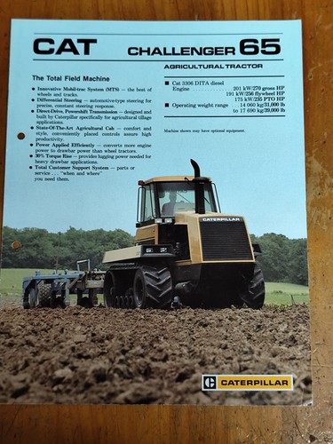 Brochure trattore caterpillar - brochure,
