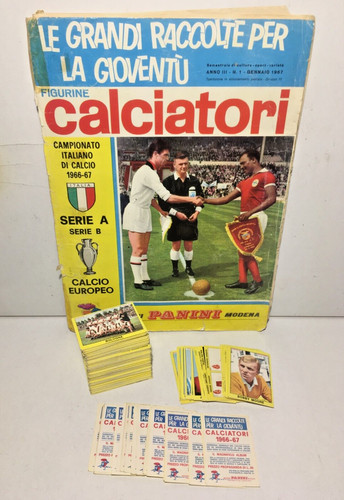 Calciatori 1966 panini - calciatori, -panini-