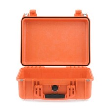 Peli Case 1450 senza schiuma arancione custodia fotografica custodia protettiva IP67 NUOVA