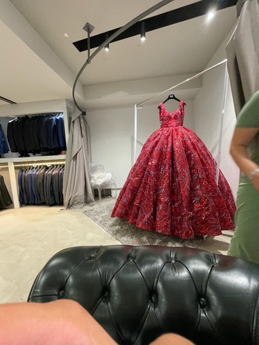 Abito sposa rosso - abito,