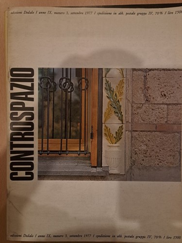 Riviste controspazio 1977 - riviste, 1977,