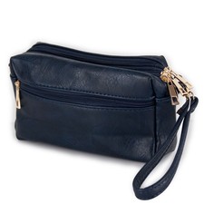 Borsetta tracolla blu da passeggio donna ragazza borsa piccola pochette a mano