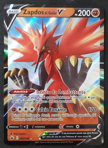 Zapdos galar 080 198 - di, 080/198