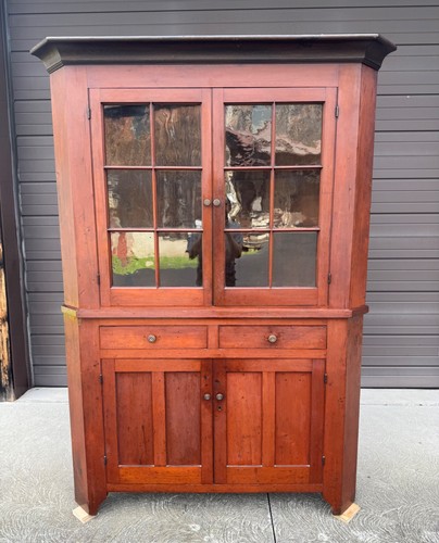 Antica credenza angolare - , 2