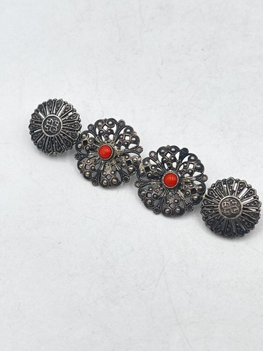 Ref 488 spilla argento berbero - 488,