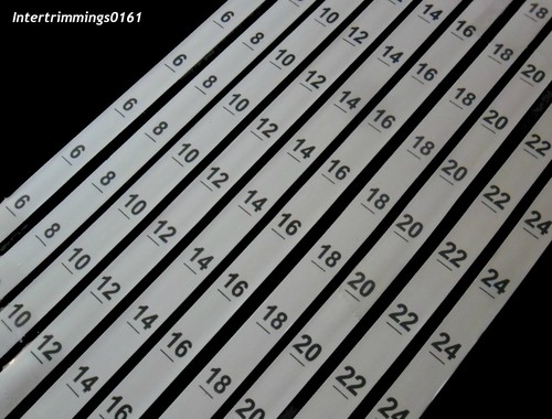 12mm bianco cucire - 12mm,