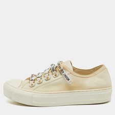 Sneakers basse Dior Cream
