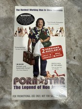 documentary  PORN STAR  the legend of ron jeremy   VHS VIDEOTAPE  not dvd NEW