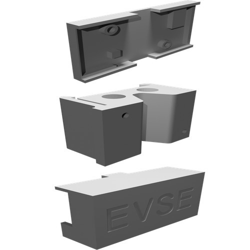 Custodia din rail - evse, wallbox