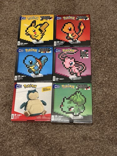 Mega pokémon pixel art bundle - pokémon,