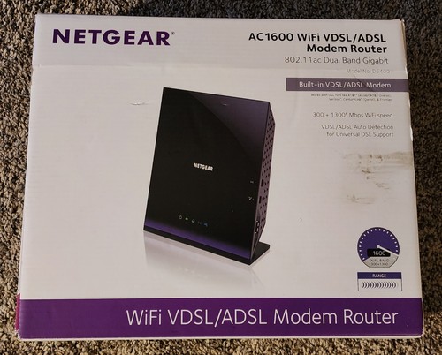 Netgear d6400 ac1600 modem - d6400,