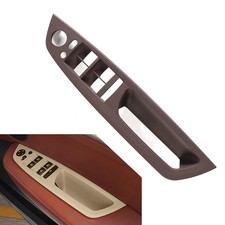 Maniglia pannello porta interna anteriore auto estraibile rivestimento per BMW X5 E70 X6 E71 E72 RHD