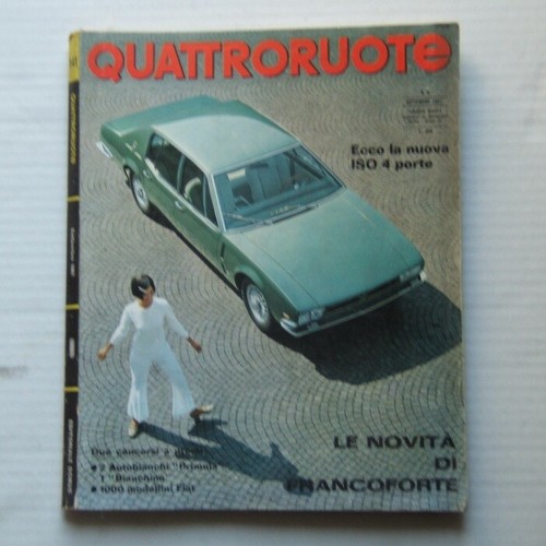 Rivista quattroruote settembre - rivista,