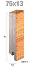Battiscopa in legno
