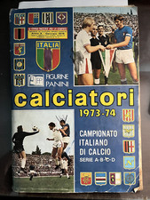 ALBUM PANINI 1973-1974 CAMPIONATO ITALIANO DI CALCIO 