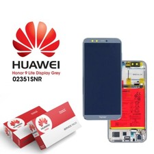 DISPLAY LCD COMPLETO ORIGINALE + BATTERIA HUAWEI HONOR 9 LITE LLD-L31 GRIGIO