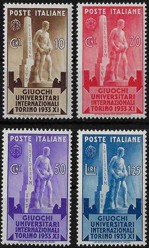 1933 italia regno giuochi - regno,